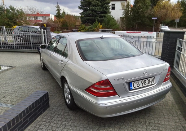 Mercedes-Benz Klasa S cena 18700 przebieg: 280000, rok produkcji 2001 z Bydgoszcz małe 92